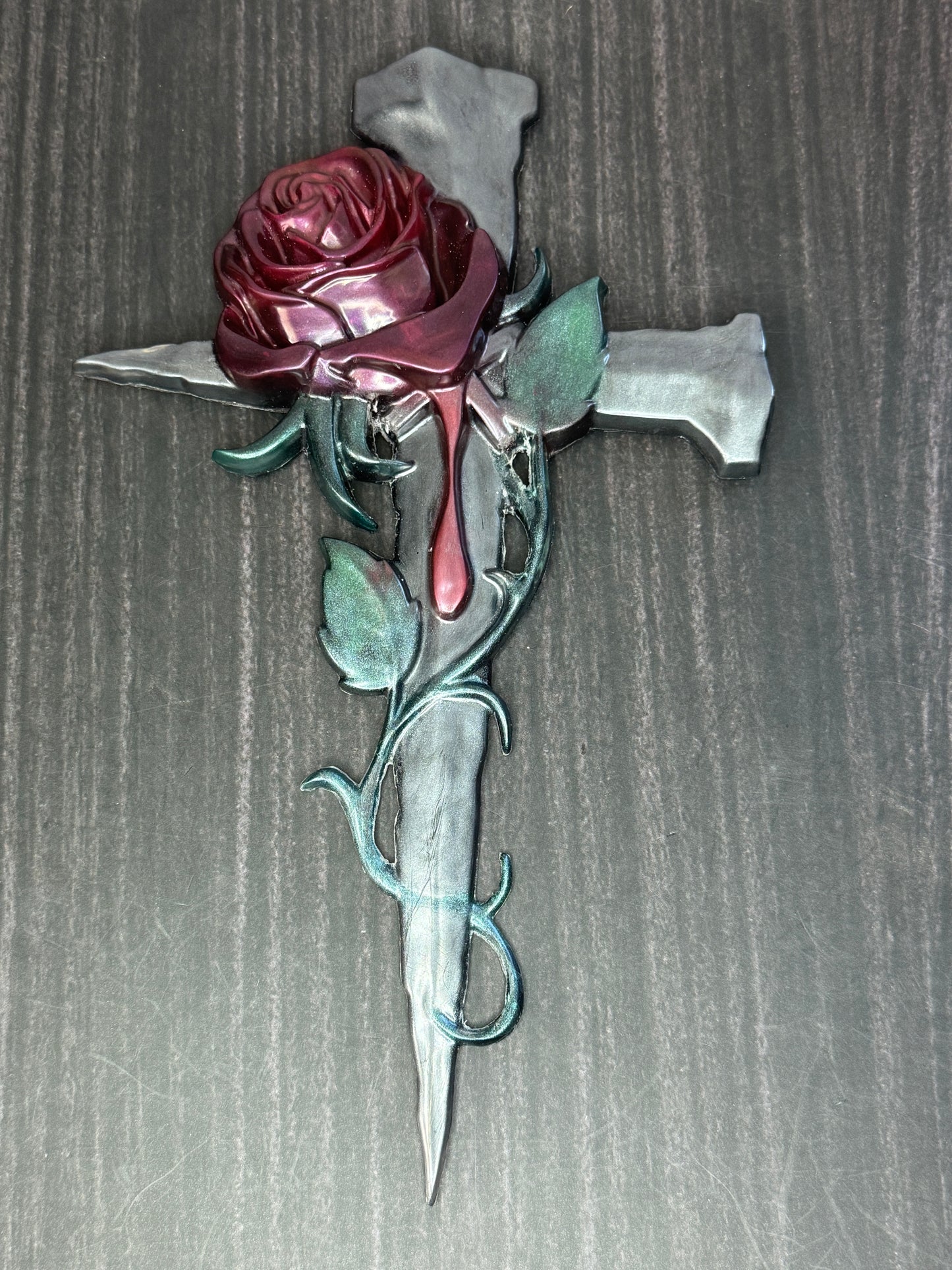 "Eternal Bloom" Wall Cross