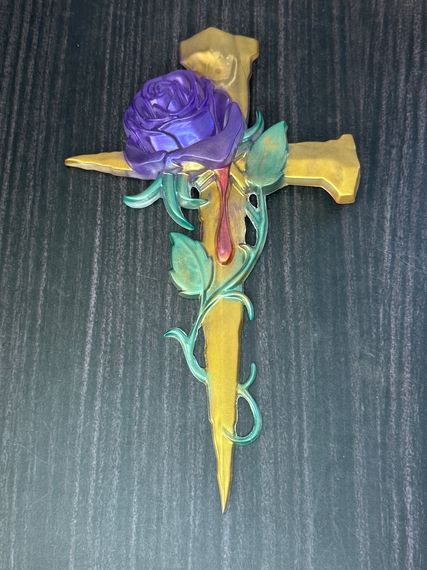 "Eternal Bloom" Wall Cross
