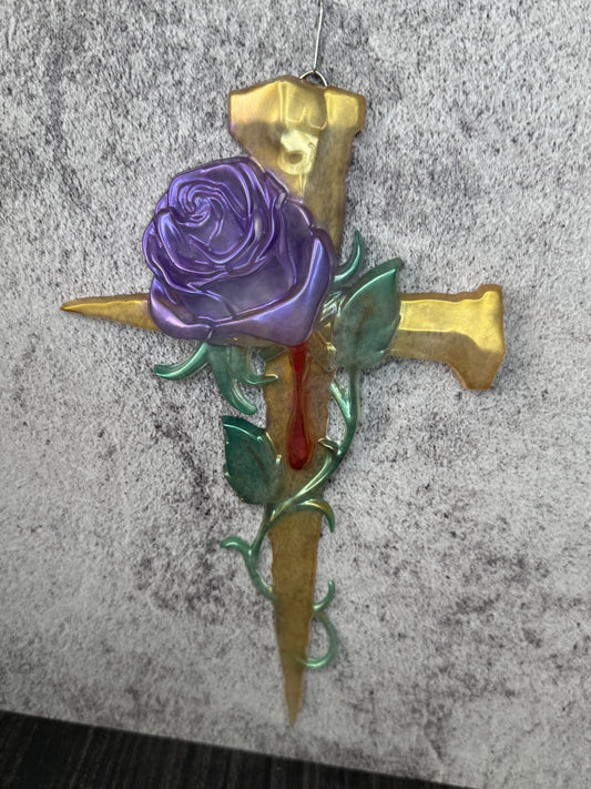"Eternal Bloom" Wall Cross